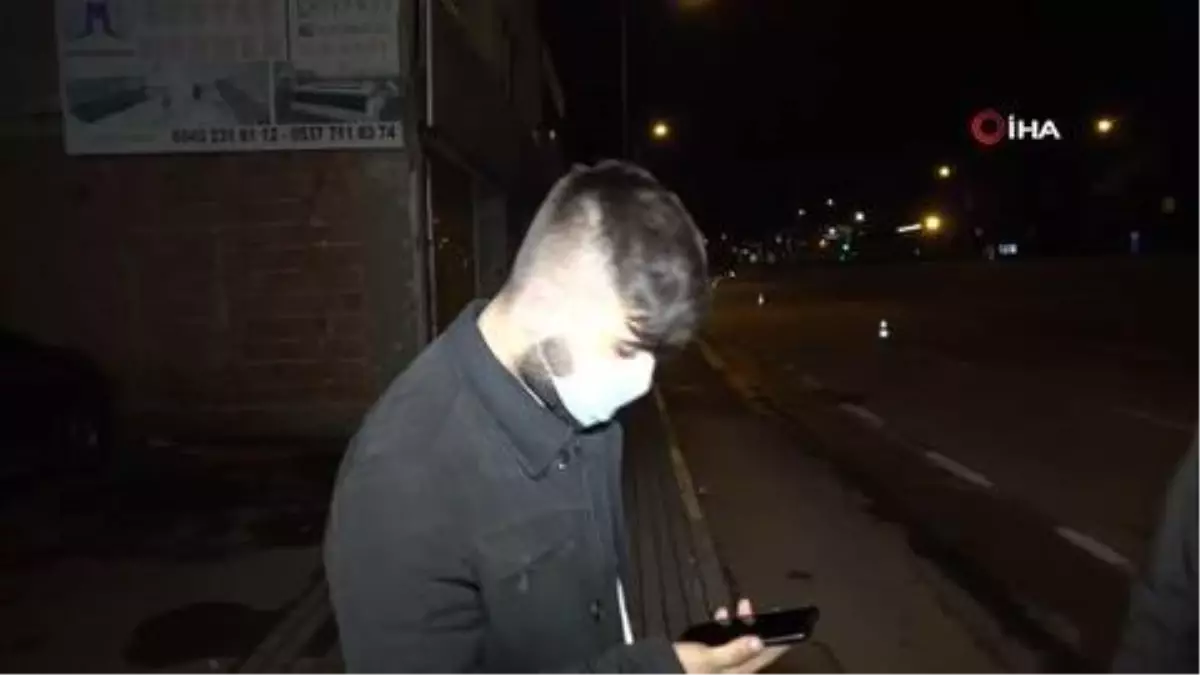 Kısıtlamada neden çıktınız sorusuna küfür ederek cevap verdi