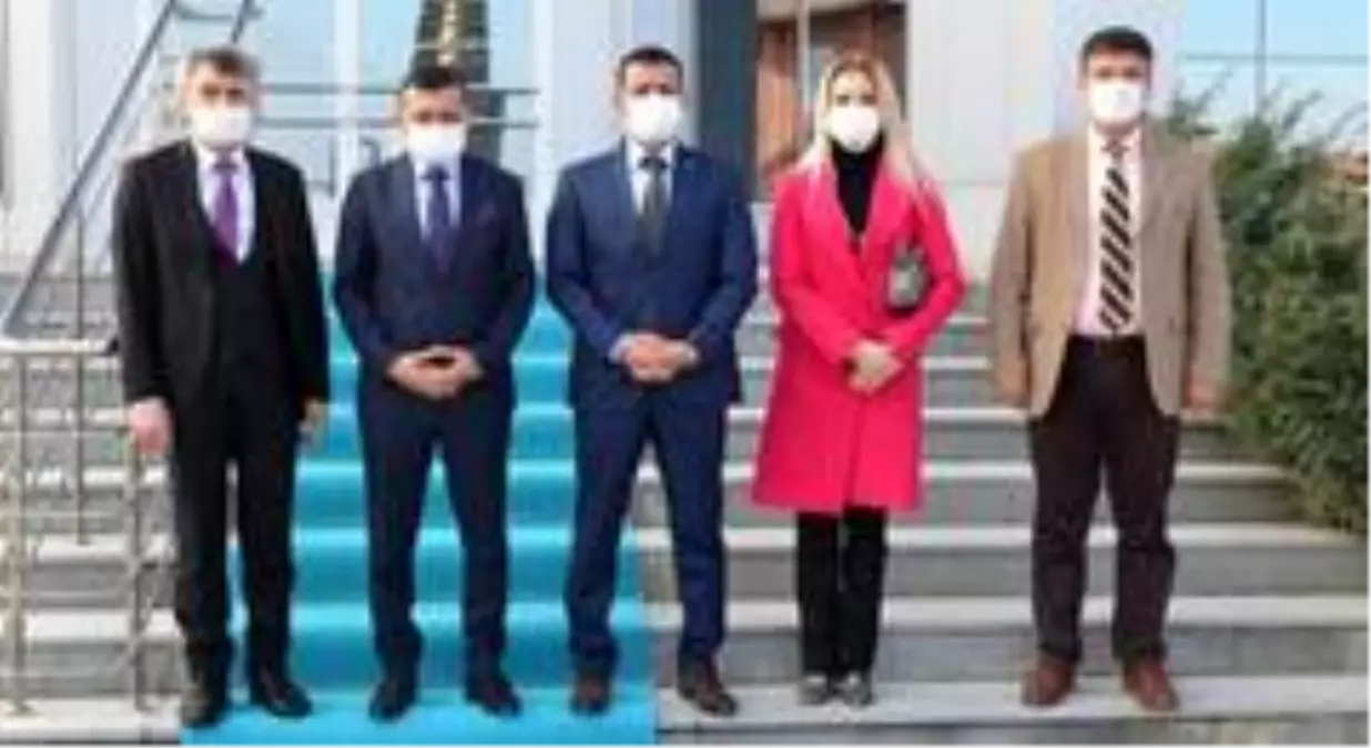 Milletvekili Erbaş'tan Rektör Uysal'a ziyaret