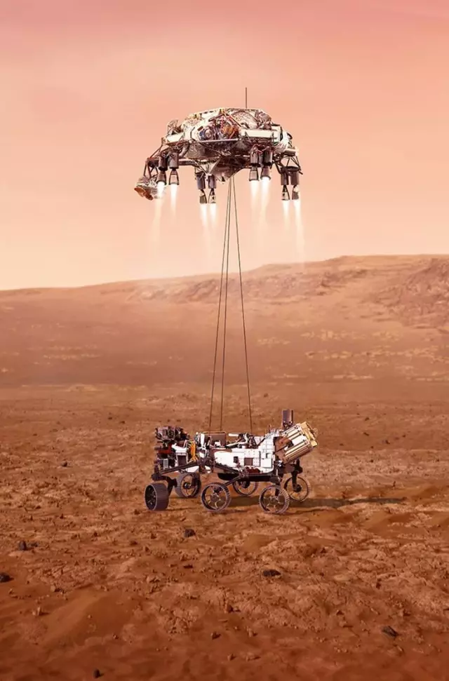 Nasa'nın yeni Mars aracı ve 'yedi dakikalık dehşet' Nasa'nın yeni Mars aracı ve 'yedi dakikalık dehşet'