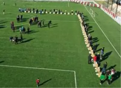 Pamukkale Belediyesi amatörlere malzeme desteği sağladı Pamukkale Belediyesi amatörlere malzeme desteği sağladı