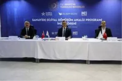 Sanayide dijital dönüşüm analiz programı için imzalar atıldı Sanayide dijital dönüşüm analiz programı için imzalar atıldı