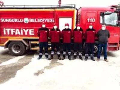 Son Dakika | Sungurlu itfaiyesi bu sene 272 yangına müdahale etti Son Dakika | Sungurlu itfaiyesi bu sene 272 yangına müdahale etti