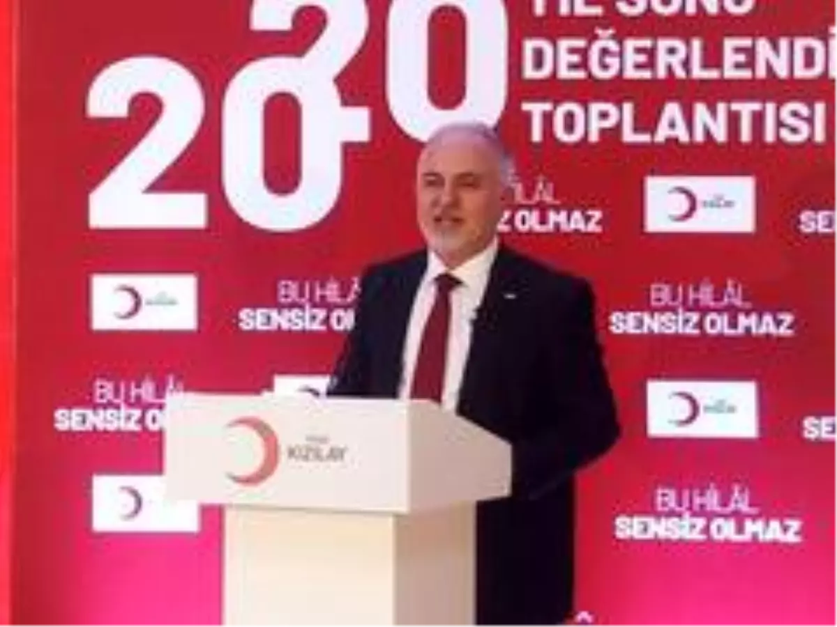 Türk Kızılay Genel Başkanı Kerem Kınık: '2021 yılı için yüzde 20'lik büyüme öngörüyoruz'