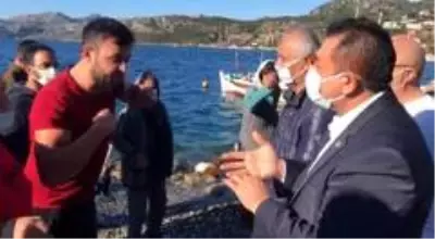 Yıkım yapılan köydeki vatandaşlardan CHP'li vekil Mürsel Alban'a sert tepki Yıkım yapılan köydeki vatandaşlardan CHP'li vekil Mürsel Alban'a sert tepki