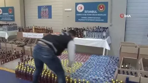 Yılbaşı öncesi sahte içki operasyonu Yılbaşı öncesi sahte içki operasyonu