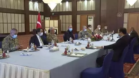 Akar, Libya Yüksek Devlet Konseyi Başkanı El Meşri ile görüştü Akar, Libya Yüksek Devlet Konseyi Başkanı El Meşri ile görüştü