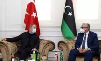 Son dakika haberleri! Bakan Akar, Libya İçişleri Bakanı Başağa ile görüştü Son dakika haberleri! Bakan Akar, Libya İçişleri Bakanı Başağa ile görüştü