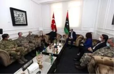 Son dakika haberleri! Bakan Akar, Libya İçişleri Bakanı Başağa ile görüştü Son dakika haberleri! Bakan Akar, Libya İçişleri Bakanı Başağa ile görüştü