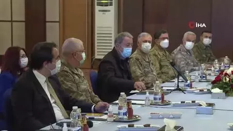 - Bakan Akar, Libya Yüksek Devlet Konseyi Başkanı El Meşri ile görüştü - Bakan Akar, Libya Yüksek Devlet Konseyi Başkanı El Meşri ile görüştü