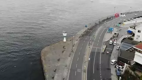Bebek Sahili'nde sessizlik hakim Bebek Sahili'nde sessizlik hakim