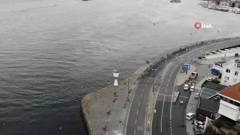 Bebek Sahili'nde sessizlik hakim Bebek Sahili'nde sessizlik hakim