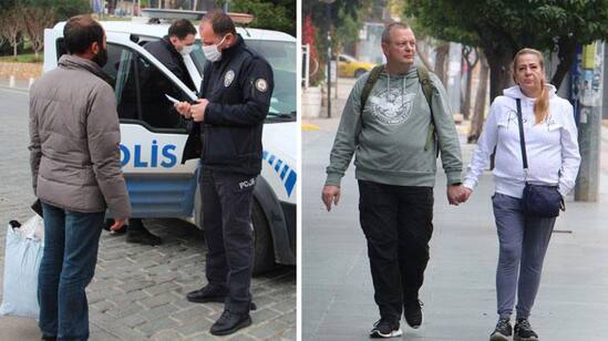 'Gidecek yerim yok' diyen vatandaşa, sokağa çıkma yasağını ihlalden ceza yazıldı