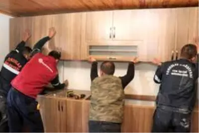 Toroslar Belediyesinden ihtiyaç sahibi aileye yardım