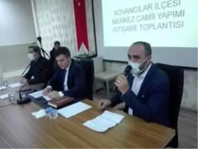 Kovancılar'da depremde hasar alıp yıkılan, cami için istişare toplantısı Kovancılar'da depremde hasar alıp yıkılan, cami için istişare toplantısı