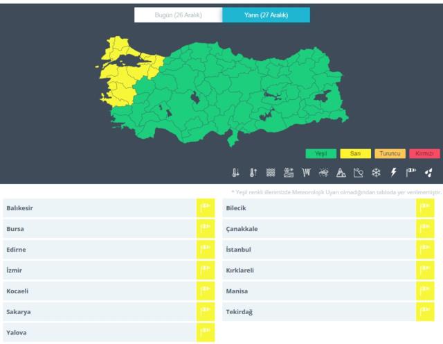 Meteoroloji'den İstanbul dahil 13 il için sarı kodlu uyarı! Kuvvetli sağanak geliyor