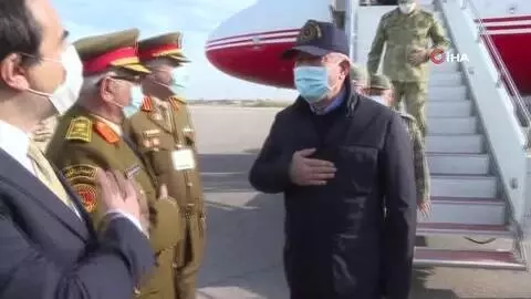 - Milli Savunma Bakanı Akar Libya'da- Bakan Akar, Libya Savunma Bakanı Nemruş ile görüştü - Milli Savunma Bakanı Akar Libya'da- Bakan Akar, Libya Savunma Bakanı Nemruş ile görüştü