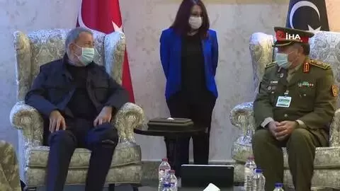 - Milli Savunma Bakanı Akar Libya'da- Bakan Akar, Libya Savunma Bakanı Nemruş ile görüştü - Milli Savunma Bakanı Akar Libya'da- Bakan Akar, Libya Savunma Bakanı Nemruş ile görüştü