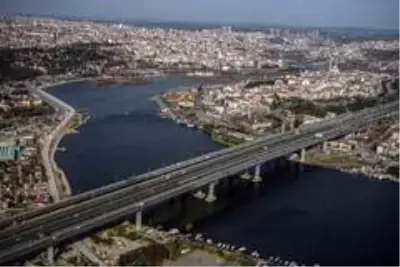 Polis helikopteriyle kısıtlama denetiminde İstanbul'un eşsiz manzarası görüntülendi