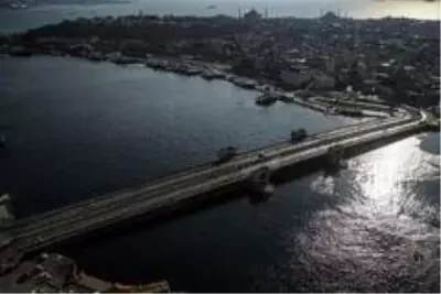 Polis helikopteriyle kısıtlama denetiminde İstanbul'un eşsiz manzarası görüntülendi