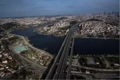 Polis helikopteriyle kısıtlama denetiminde İstanbul'un eşsiz manzarası görüntülendi