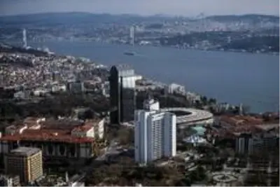 Polis helikopteriyle kısıtlama denetiminde İstanbul'un eşsiz manzarası görüntülendi
