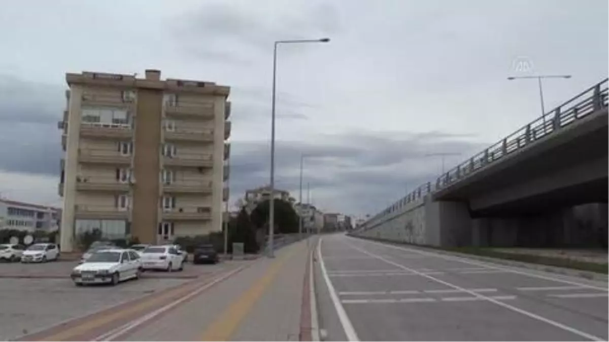 ÇANAKKALE - Sokağa çıkma kısıtlamasına uyuluyor