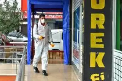 Esenyurt'ta müzikli dezenfeksiyon