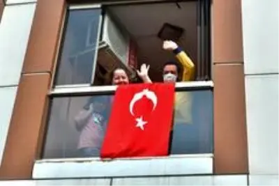 Esenyurt'ta müzikli dezenfeksiyon