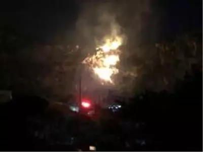 Hatay'da çıkan yangını söndürme çalışmaları sürüyor Hatay'da çıkan yangını söndürme çalışmaları sürüyor
