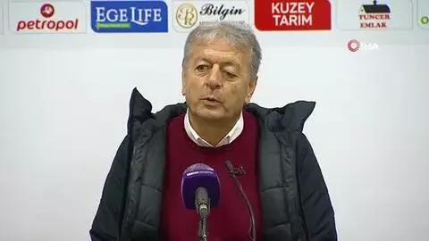 Menemenspor-Keçiörengücü maçının ardından Menemenspor-Keçiörengücü maçının ardından