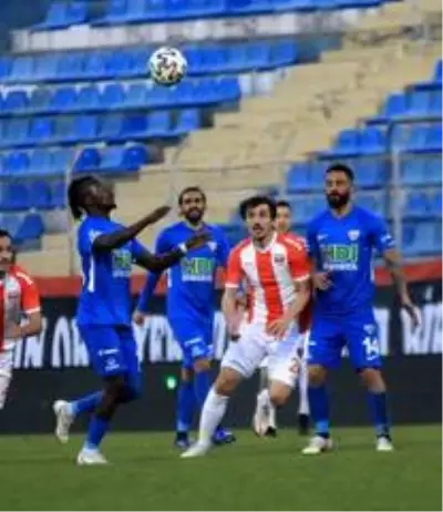 TFF 1. Lig: Adanaspor: 1 Bandırmaspor: 2