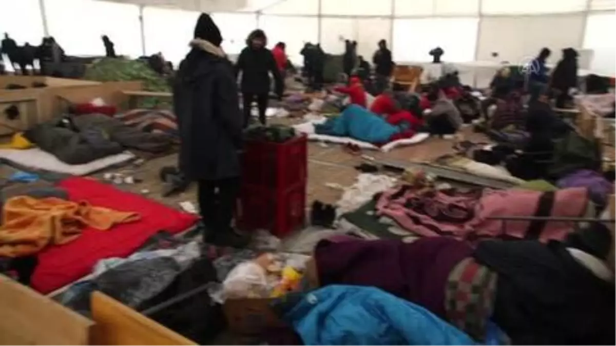 Bosna Hersek'teki göçmenler ağır kış şartlarında yaşam mücadelesi veriyor