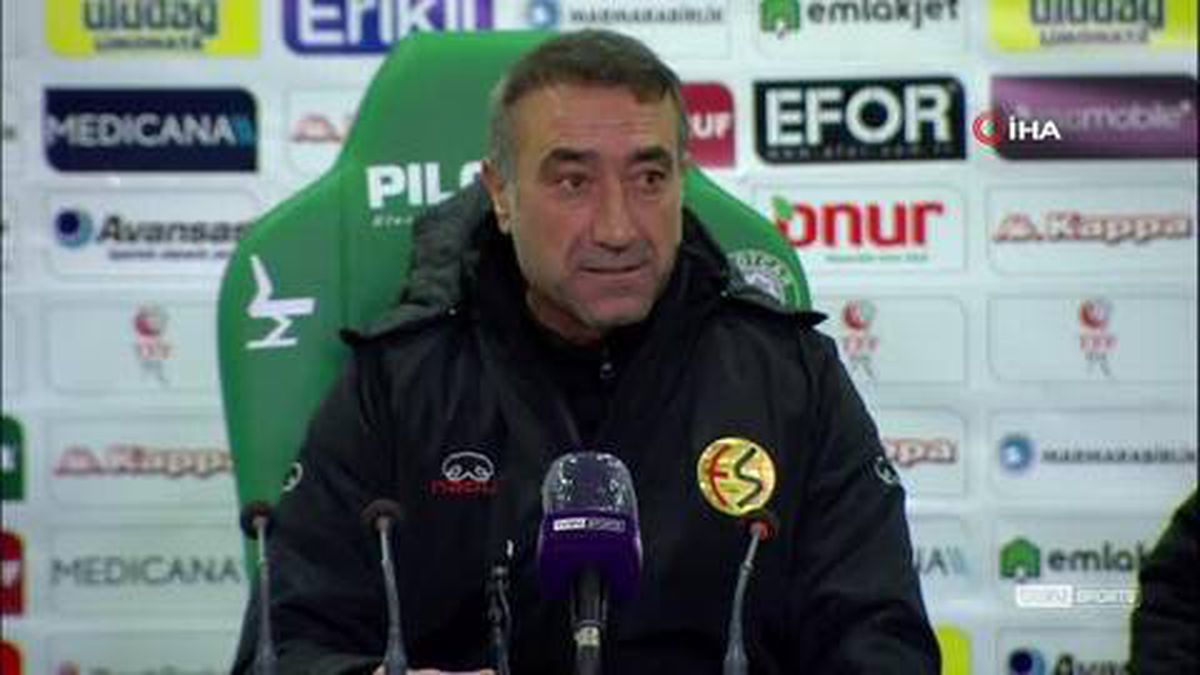Bursaspor - Eskişehirspor maçının ardından