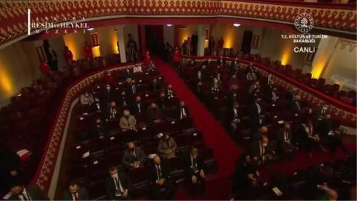 Cumhurbaşkanı Erdoğan: 'Ankara Devlet Resim ve Heykel Müzesi şehrimizin sembol eserlerinden biridir'