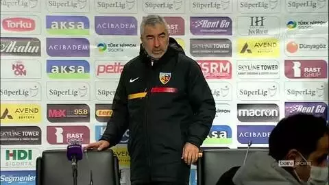 Gençlerbirliği - Hes Kablo Kayserispor maçının ardından Gençlerbirliği - Hes Kablo Kayserispor maçının ardından