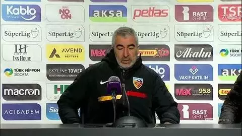 Gençlerbirliği - Hes Kablo Kayserispor maçının ardından Gençlerbirliği - Hes Kablo Kayserispor maçının ardından