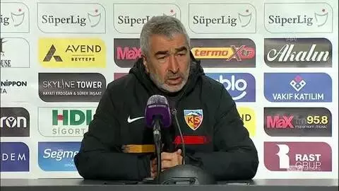Gençlerbirliği - Hes Kablo Kayserispor maçının ardından Gençlerbirliği - Hes Kablo Kayserispor maçının ardından