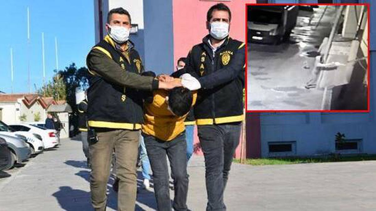 Hırsızlık şüphelilerinin polise ateş açıp kaçmaya çalıştığı anlar kameralara yansıdı