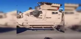 Son dakika haberi! - Suriye'de terör örgütü PKK/YPG yandaşları ABD devriyesini taşladı