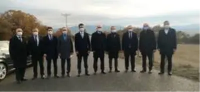 Vali Çakır, Daday'da incelemelerde bulundu