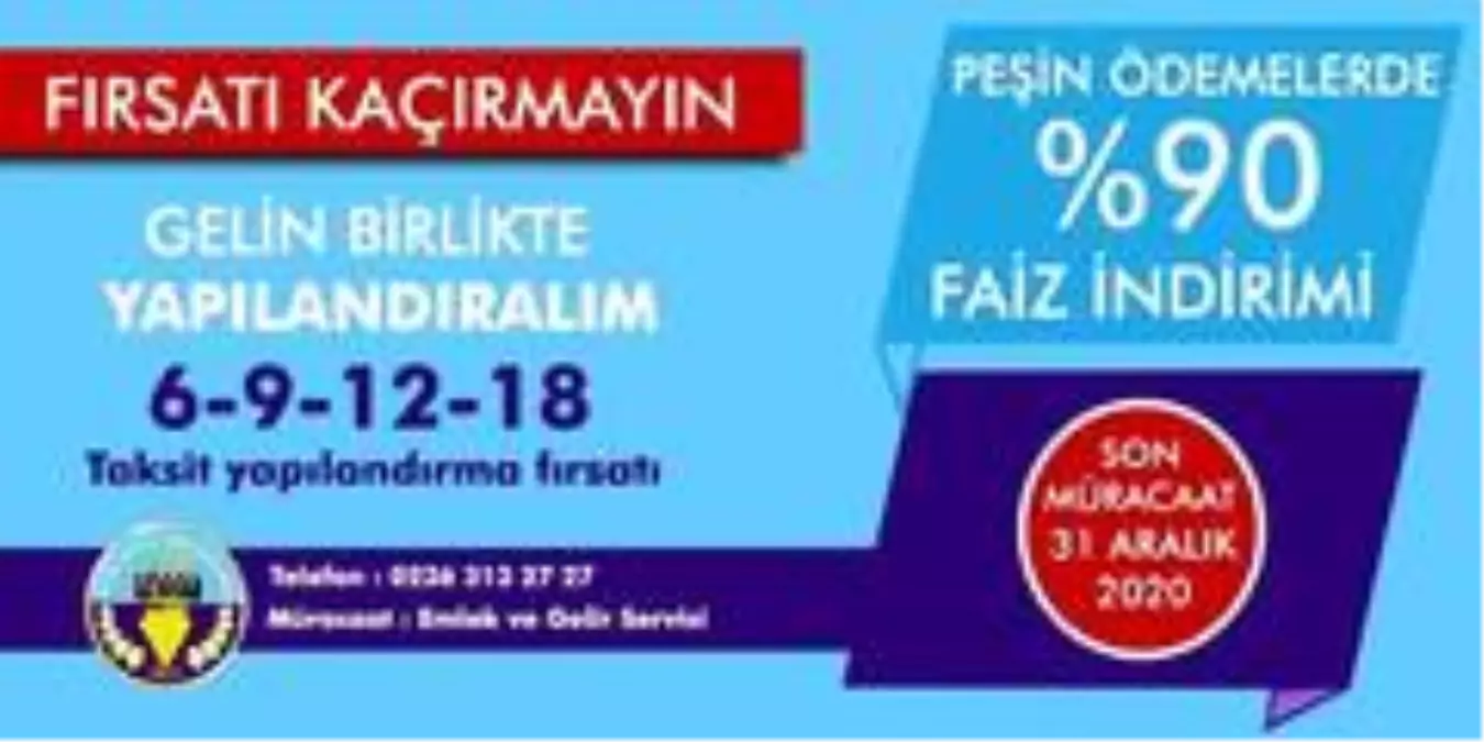 Vergi borçlarını yapılandırmada son 3 gün