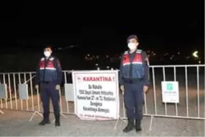 Ayvalık'ta Çakmak kırsal mahallesi karantina altına alındı