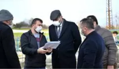 Başkan Kocaman ekiplerin başında Başkan Kocaman ekiplerin başında