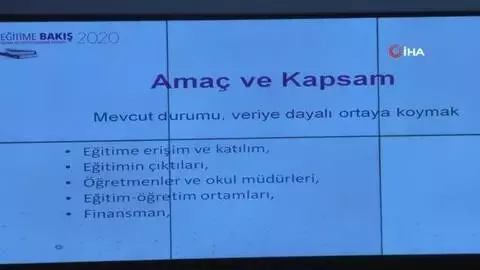 Eğitim-Bir-Sen 'Eğitime Bakış 2020 İzleme ve Değerlendirme' raporunu açıkladı- Başkan Yalçın: PISA 2018 sonuçları eğitim sisteminde önemli bir...
