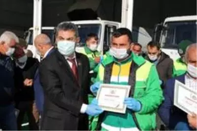 Temizlik personellerine teşekkür belgesi