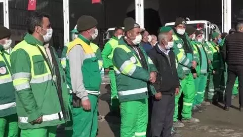 Temizlik personellerine teşekkür belgesi