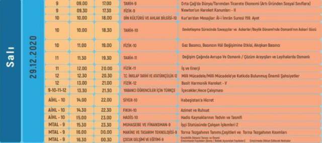 TRT EBA TV canlı izle! EBA TV yayın akışı