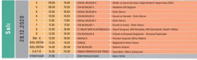 TRT EBA TV canlı izle! EBA TV yayın akışı
