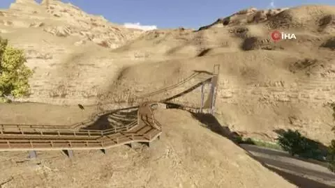Tunceli'de derviş hücreleri olarak bilinen Urartu Mağaraları turizme kazandırılıyor Tunceli'de derviş hücreleri olarak bilinen Urartu Mağaraları turizme kazandırılıyor