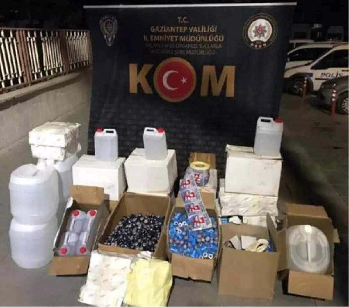 Son dakika haberleri... Gaziantep'te sahte içki operasyonu: 11 gözaltı